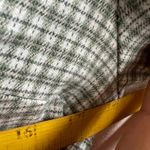 Brandy Melville Green Plaid Button Up Top Y2K 2000s Grunge Preppy Small Photo 5