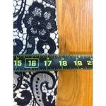 Dolce & Gabbana  Lace Pencil Skirt Black Beige Made in Italy Women's Size 42 Photo 5