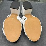 Rebecca Minkoff Calanthe White Sandal 11 Strappy Slip On 3.5" Heel Photo 6