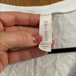 Burn Boot Camp Women's White Racerback Patriot Tank Top Large Photo 1