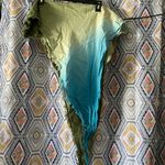 tie dye sarong coverup Green Size M Photo 5