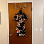 Heart & Hips 🆕  Black & Floral Off the Shoulder Dress Photo 1