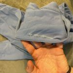 Abercrombie & Fitch Light Blue Leggings Crop Top 2 Piece Athleisure Set Sz M Photo 5