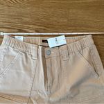 Rue 21 NWT Light Tan Straight Leg Cargo Skater Pants Women’s Size L Photo 6