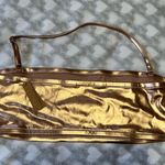 SKIMS NWT Metallic Bandeau Bikini Top Champagne 3X Gold Photo 2