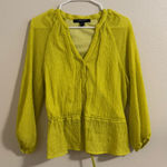 Marc New York  Lime Blouse Photo 0