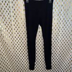 Athleta ankle sock hole leggings black full length size S SP Photo 3