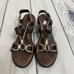 Born Sandals Womens 6 M Pamati Seda Slingback Brown Leather Buckle D26414 NEW Photo 3