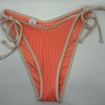 Aerie NWT  Wide Rib Low Rise Tie Cheekiest Bikini Bottom Photo 1