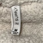 Z Supply  Womens Size M Heather Grey Sherpa Cardigan Sweater Open Cardigan Jacket Photo 3