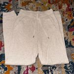 Lululemon Cream Waffle Print Scuba Joggers Photo 0