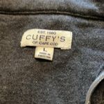 Cuffys Brand Cuffy’s of Cape Cod zip up sweatshirt in Large. With silver Cape Cod shape. GUC Photo 2