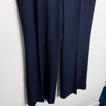 Talbots NWT Providence Pants In Navy Flare Leg Flat Front Size 16 Workwear Photo 7