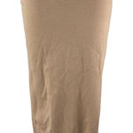 Open Edit NEW Luxe Sculpt Women's Beige Tan Stretch Midi Maxi Pencil Skirt Sz S Photo 0