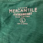 J.Crew  mercantile green v neck tee L Photo 2