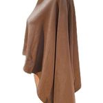 Lime & Vine Gray Oversized High Low Cropped Faux Suede Sweatshirt Size Medium Photo 2