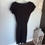 Lumière Cinched Waist Dress Black Photo 3