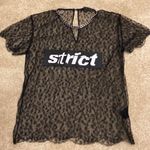 Alexander Wang Strict Lace Patch Top in black size 2 Photo 4