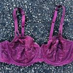 Auden Women's 36A Unlined Lace Balconette Coverage Underwire Bra Red Sexy NWOT Size undefined Photo 0