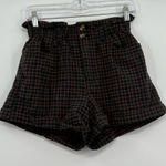 American Eagle  green plaid shorts‎ 4 Photo 0