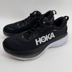 Hoka  Bondi 8 Black White Women’s Running Shoes Size 9B Cushioned Sneakers Photo 2