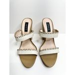 AQUA Sandals Woven Casual Espadrille Block Heel Size 9.5B NEW Photo 3