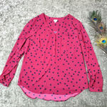 Merona  Polkadot Red Blouse Photo 0