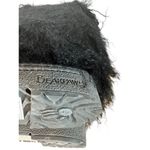 BEARPAW Black Boetis II Furry Sherpa Sheep Hair Calf High Boots Women Sz 7 Photo 9