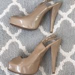 Chinese Laundry Nude Patent Leather Beige High Heels Photo 1