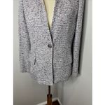 St. John Womens‎  Tweed One-Button Blazer Jacket Sz 8 Photo 6