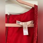 Hutch Reese Dress Red Polka Dot Size Medium A-Line Swingy Flowy Cutout Bow Cute Photo 9