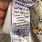 Elisabetta Franchi GIACCA Cream and Metallic Tweed Jacket Size 40 / US 4 Gold Photo 10