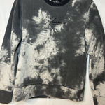 Hollister  Sweatshirt XS Black Tie Dye Logo Embroidered Must Have Collection Photo 0