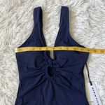 Robin Piccone Ava Plunge One-Piece swimsuit in Navy blue size 2 Photo 3