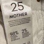 Mother The Looker Crop High Meadow Stripe Skinny Jeans Pants Stripe Size 25 Blue Photo 13