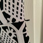 Tiana B Black/White Scoop Neck Cap Sleeve Dress size 8 Photo 6