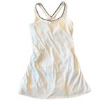 Joy Lab everyday soft athletic dress white black trim small Photo 1