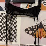 Elegant Black Women's Garter Belt Size M Photo 0