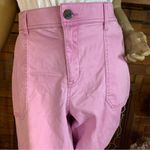 Lane Bryant ORCHID PINK SKINNY LEG CORSET HEM PANTS (18) Photo 6