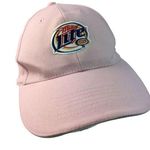 Miller Lite Pink Baseball Cap Hat Womens Adjustable Strapback u Photo 0