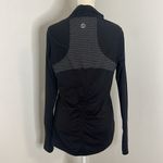 Marika the balance platinum collection athletic pullover jacket. Size Medium. Black Photo 2