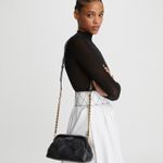Tory Burch Fleming Frame Bag Black Photo 9