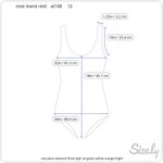 Jantzen one piece swimsuit floral high cut green yellow orange bright Photo 2