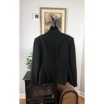 Nine West Women’s 16 Jacket Open Front Long Sleeve Lapel Collar Black Lined Photo 3