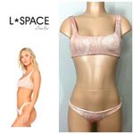 l*space New. L* metallic swirl bikini set. Small. Retails $178 Photo 1