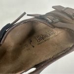 Birkenstock Birki’s  Brown Leather Strappy Buckle Sandals Size 42 US 11 Photo 9