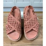Ulla Johnson Gili Woven Leather Flatform Sandals Sundew Size 9/9.5 US 40 EU NIB Photo 7