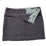 Athleta Vintage Ridge Sport Mini Skirt 4P Purple Corduroy Preppy 90s Photo 3