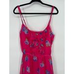Abercrombie & Fitch Pink Floral Sundress Mini Dress Size L Fun Flirty Romantic Photo 1