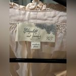 Elizabeth and James  silk romantic Button-Up silk Blouse Photo 8